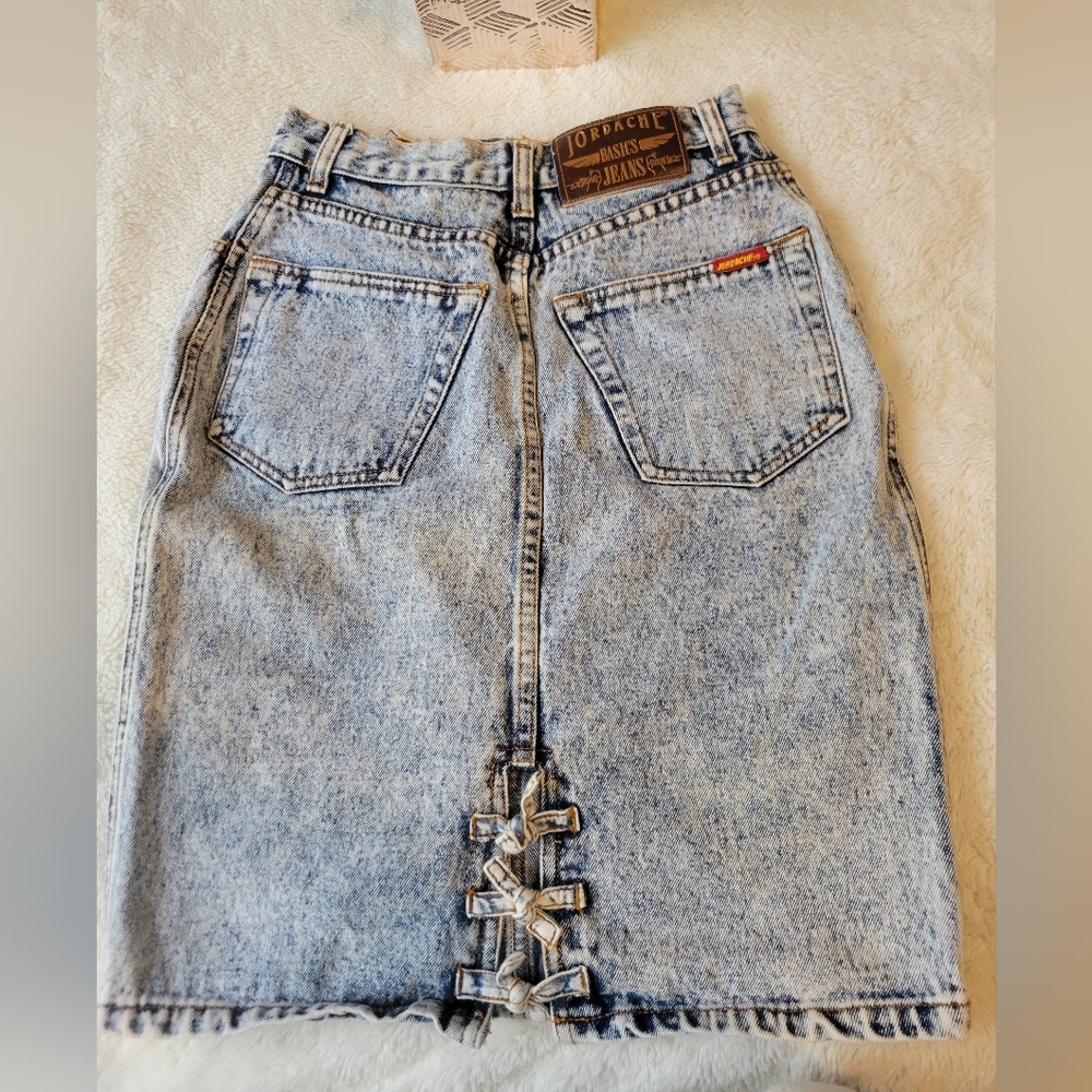 Vintage Jordache Demin Skirt